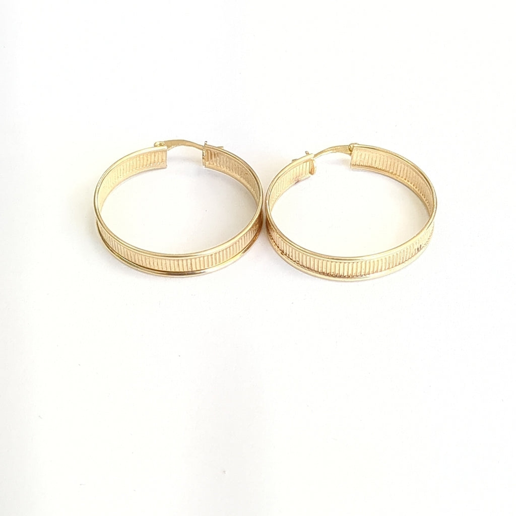 ARRACADAS PAR ORO 10 K 5,90 GRMS (SEMINUEVO)