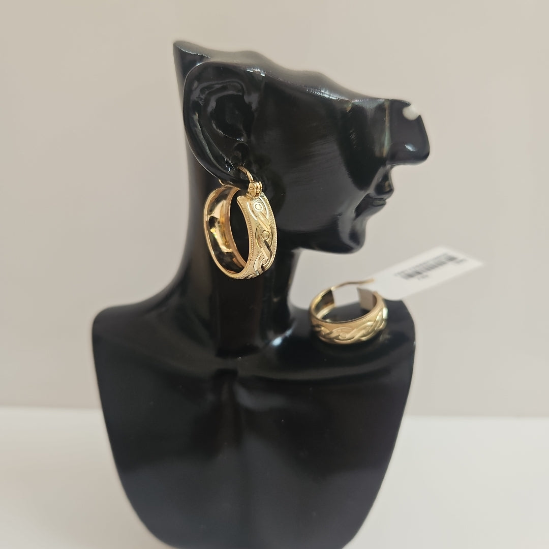 ARETES ARRACADAS ORO 10K 2.6 GR (NUEVO)