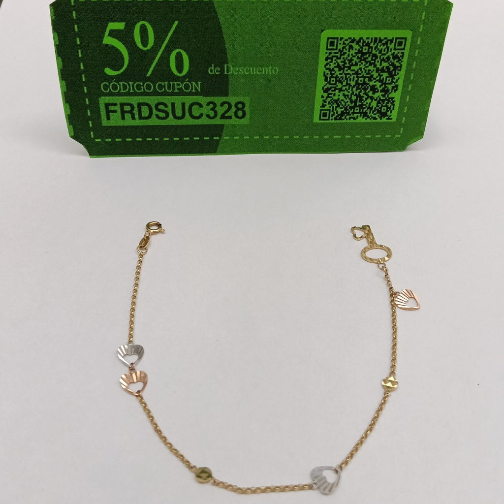 PULSERA ORO 14 K 2.1 GRMS (SEMINUEVO)