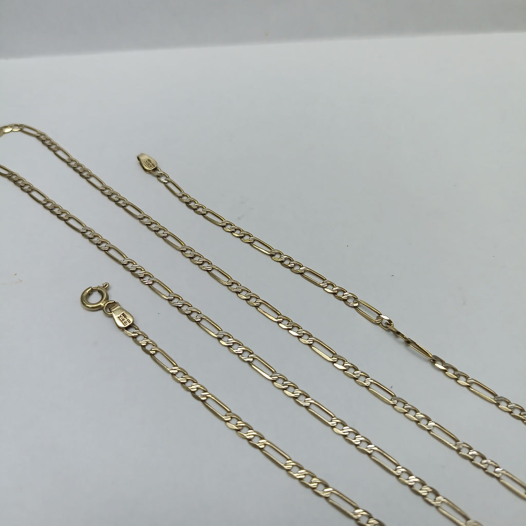 CADENA ORO, RODIADO 10 K 4.3 GRMS (SEMINUEVO)