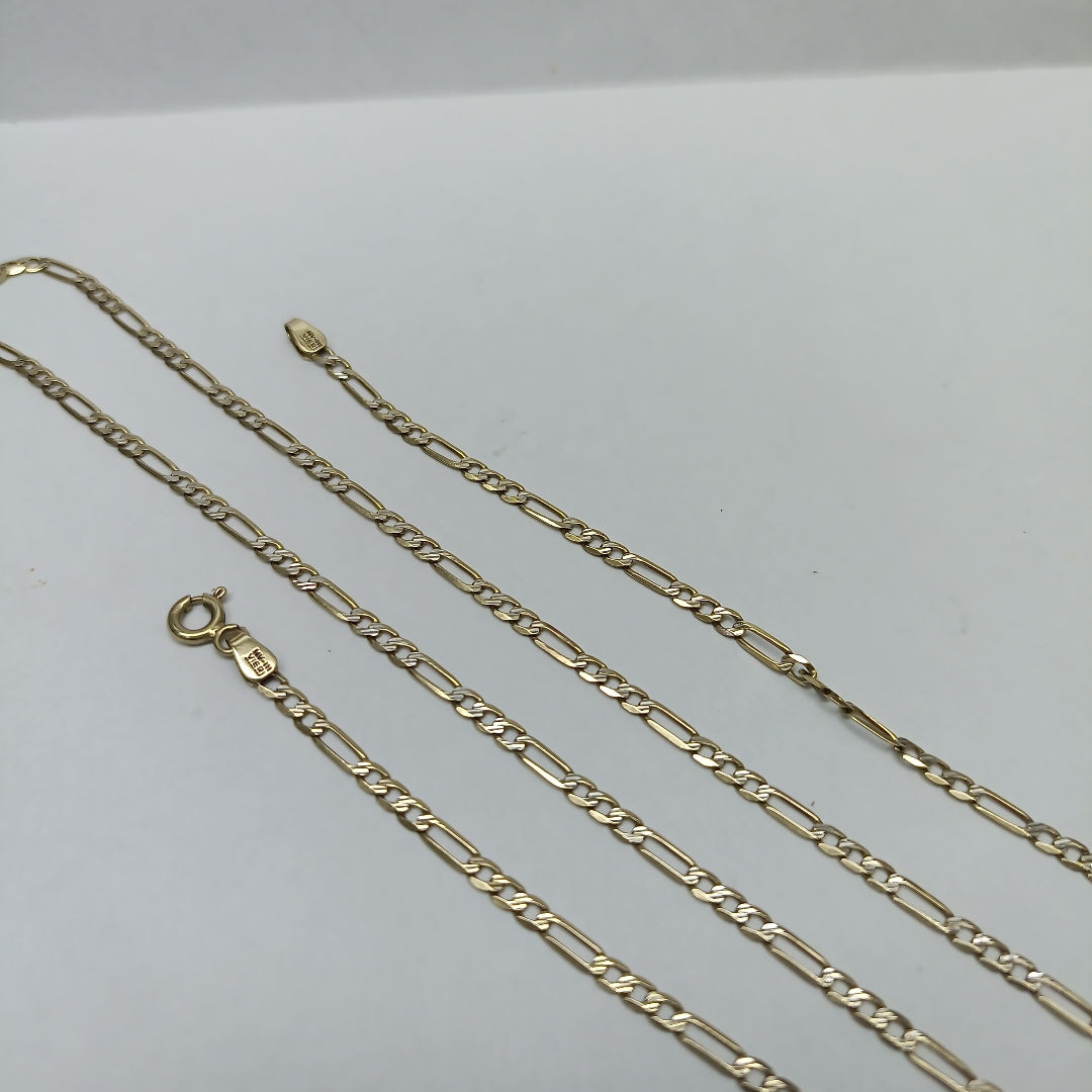 CADENA ORO, RODIADO 10 K 4.3 GRMS (SEMINUEVO)