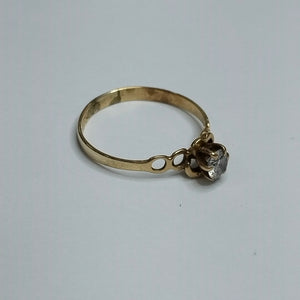 SOLITARIO ORO 10 K 1.5 GRMS (SEMINUEVO)
