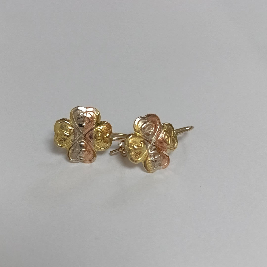 ARETES PAR ORO 10 K 1.6 GRMS (SEMINUEVO)