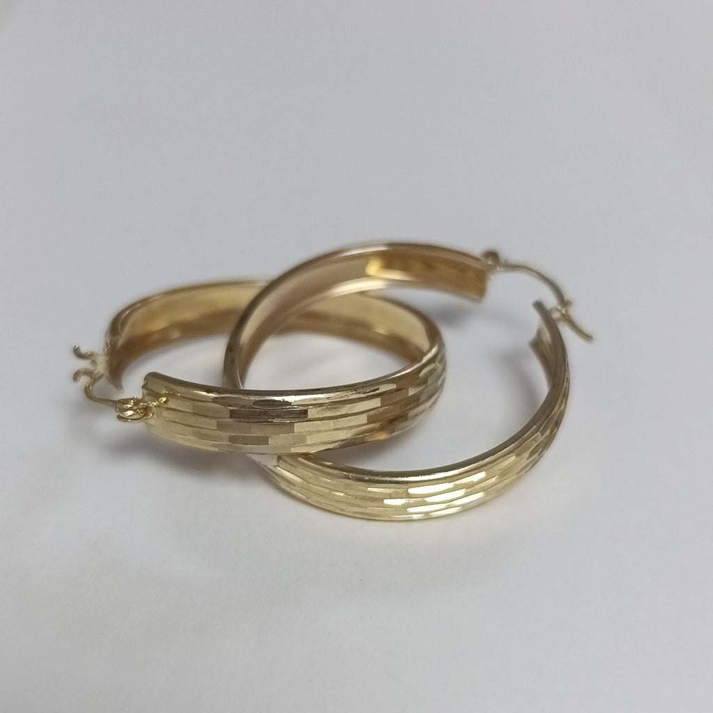 ARRACADAS PAR ORO 10 K 4.3 GRMS (SEMINUEVO)