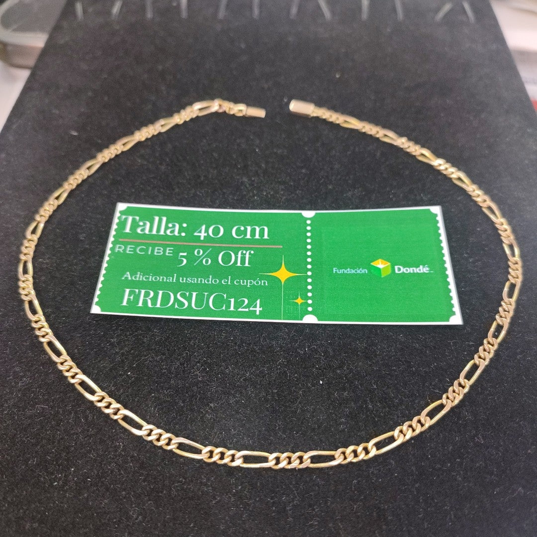 CADENA ORO 8 K 9.9 GRMS (SEMINUEVO)