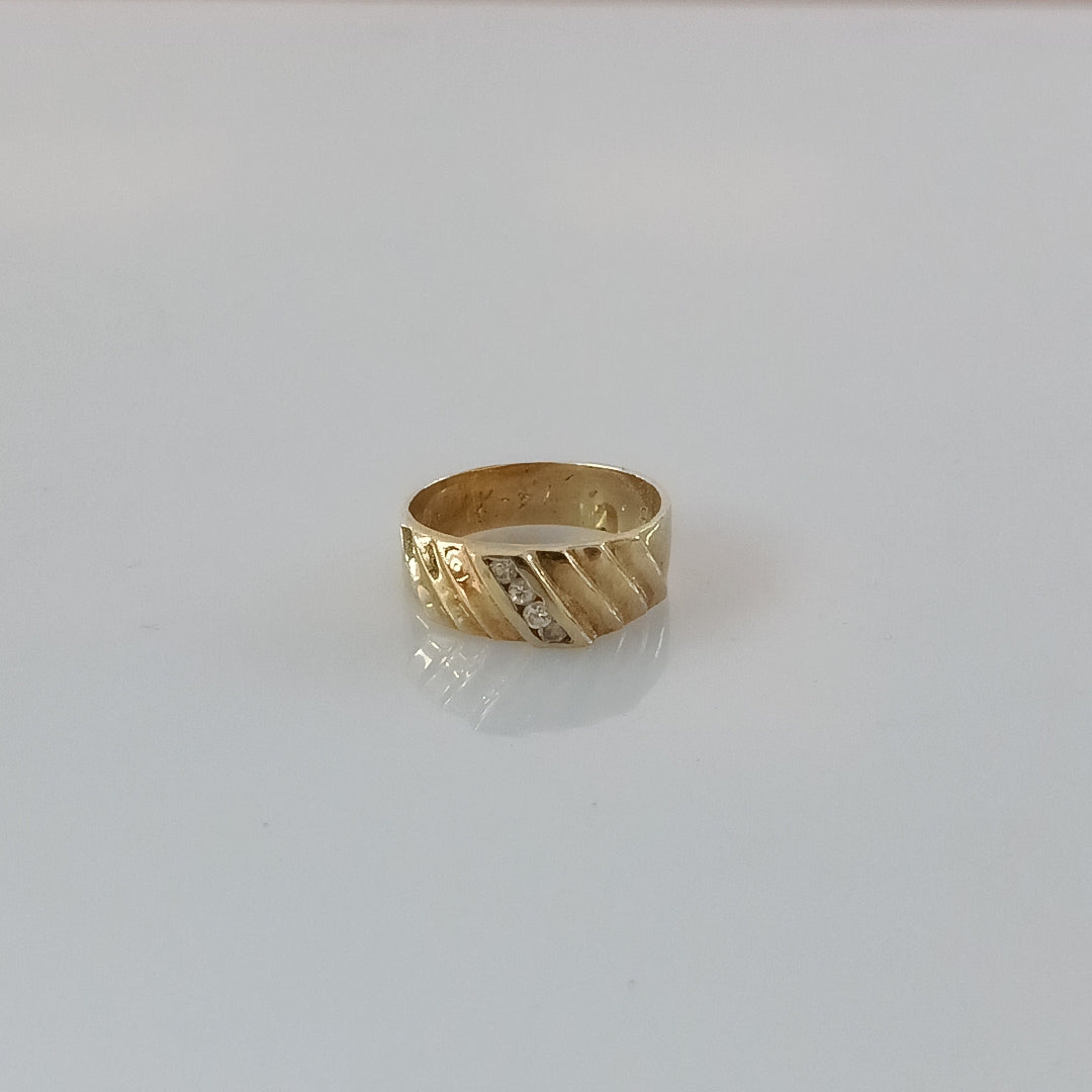 ARGOLLA ORO 14 K 4.3 GRMS (SEMINUEVO)
