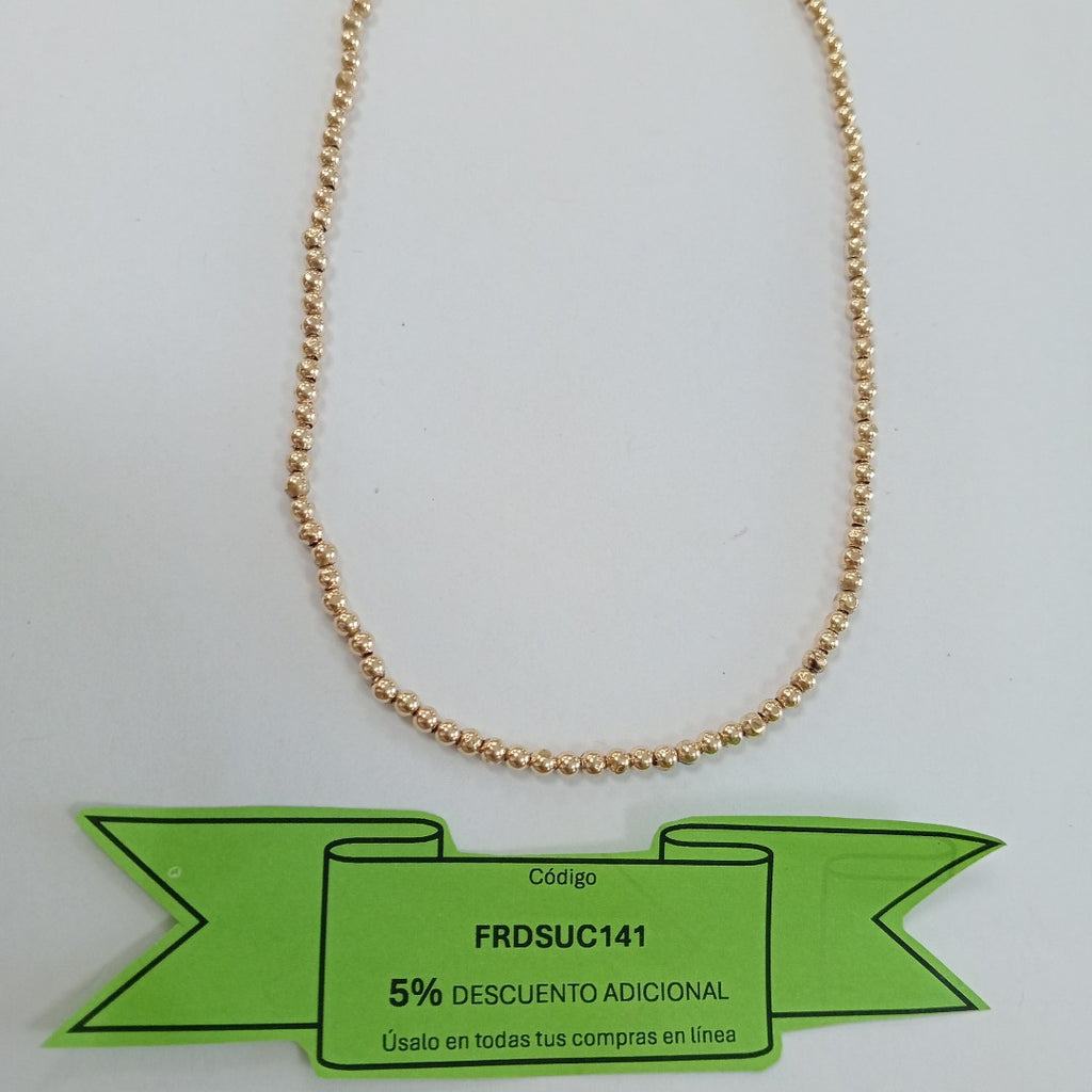 COLLAR ORO 14 K 16,40 GRMS (SEMINUEVO)