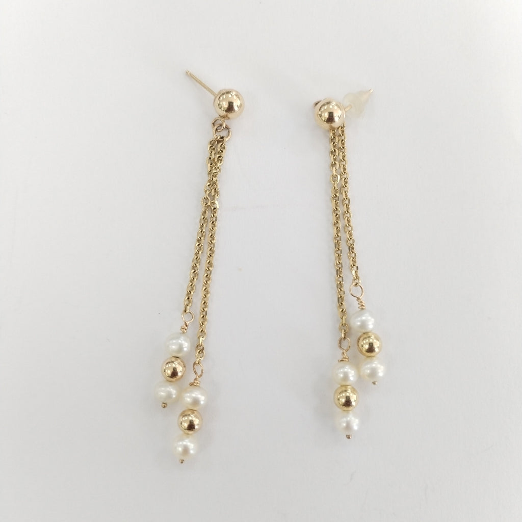 BROQUELES PAR ORO 14 K 2 GRMS (SEMINUEVO)
