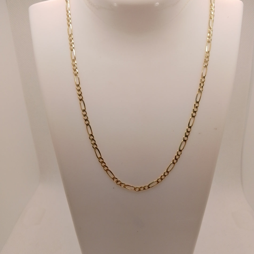 CADENAS 3X1 ORO 14K 60 CM 8 GR (NUEVO)