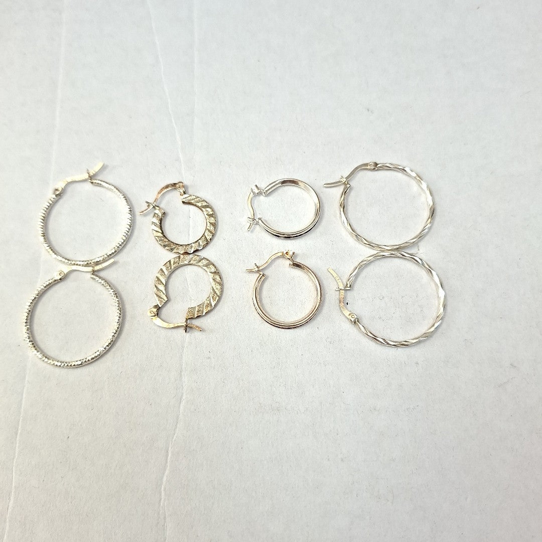 ARRACADAS PAR PLATA 8.8 GRMS (SEMINUEVO)