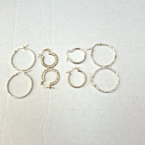ARRACADAS PAR PLATA 8.8 GRMS (SEMINUEVO)