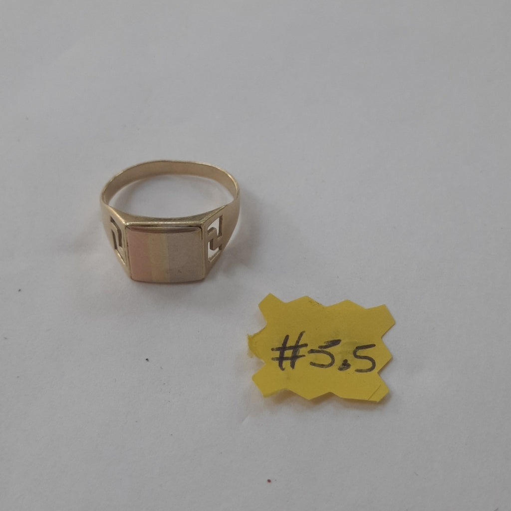 ANILLO ORO 14 K 2,00 GRMS (SEMINUEVO)