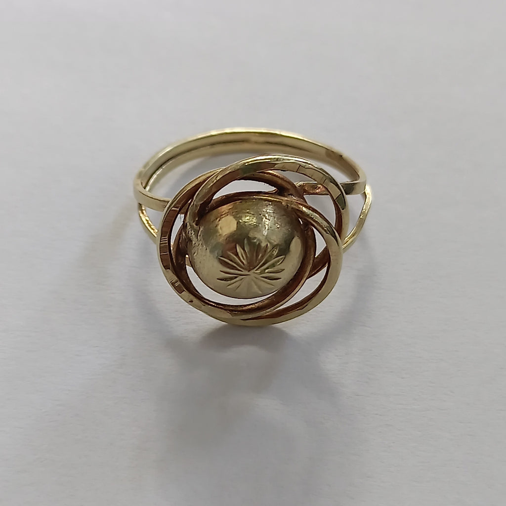 ANILLO ORO 14 K 2.4 GRMS (SEMINUEVO)