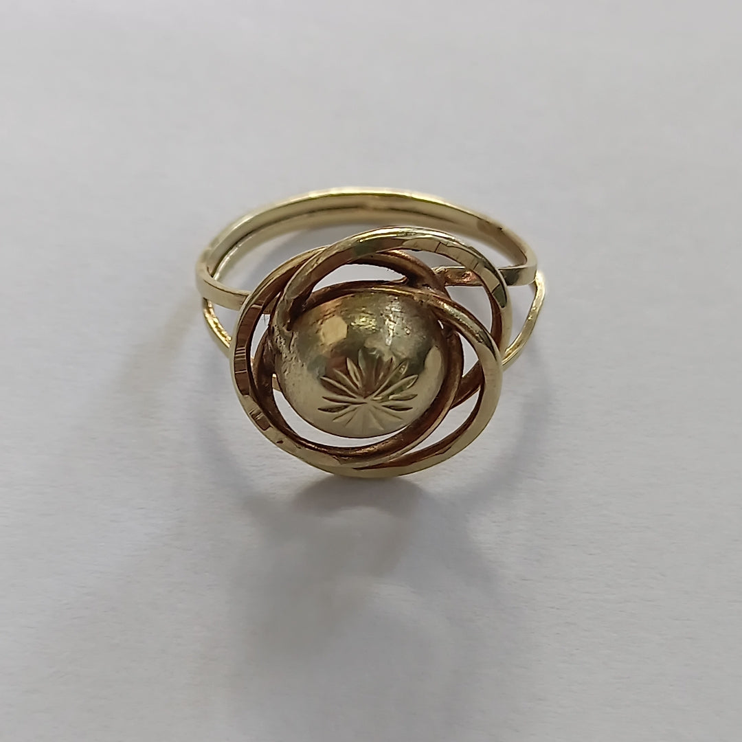 ANILLO ORO 14 K 2.4 GRMS (SEMINUEVO)