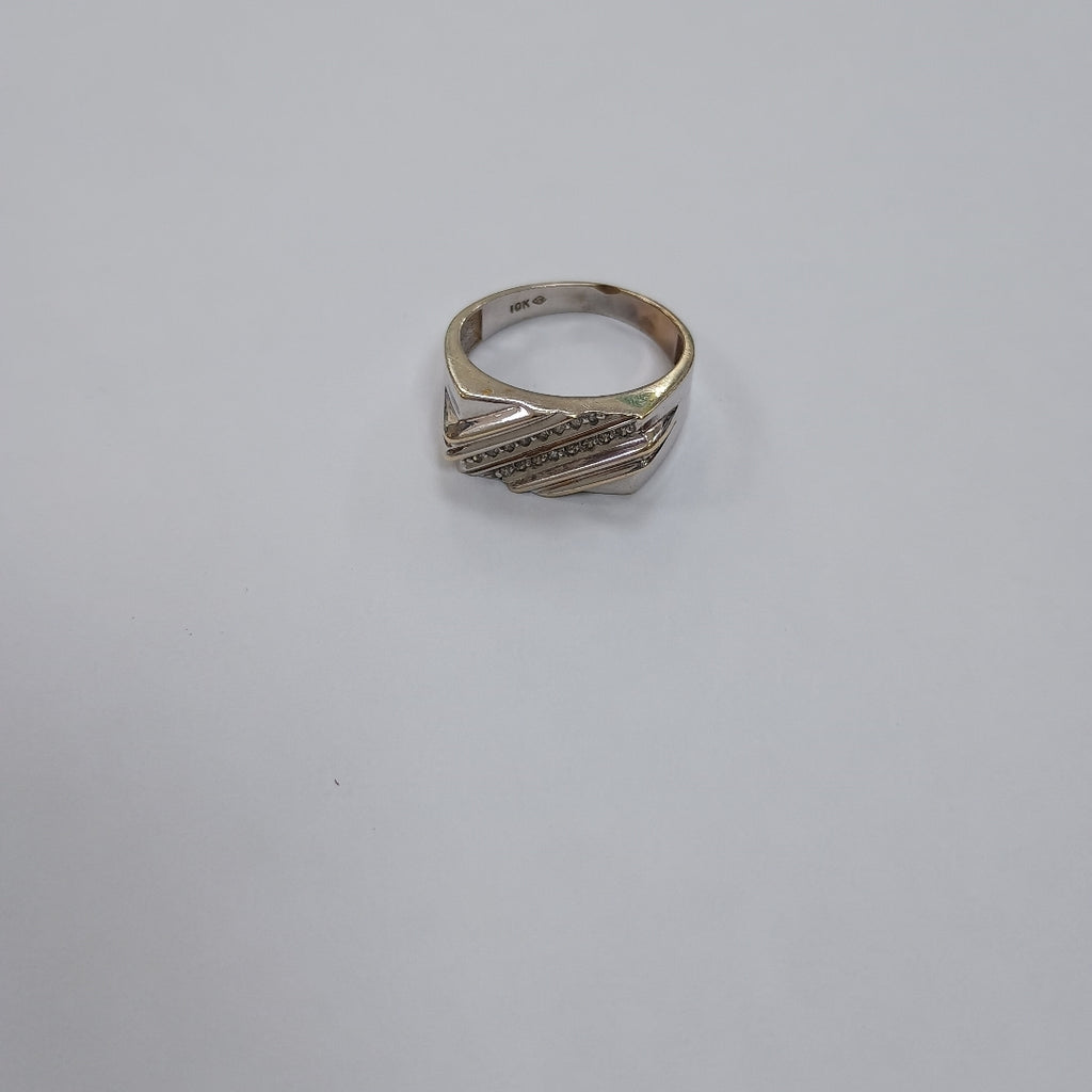 ANILLO ORO BLANCO 10 K 4,20 GRMS (SEMINUEVO)
