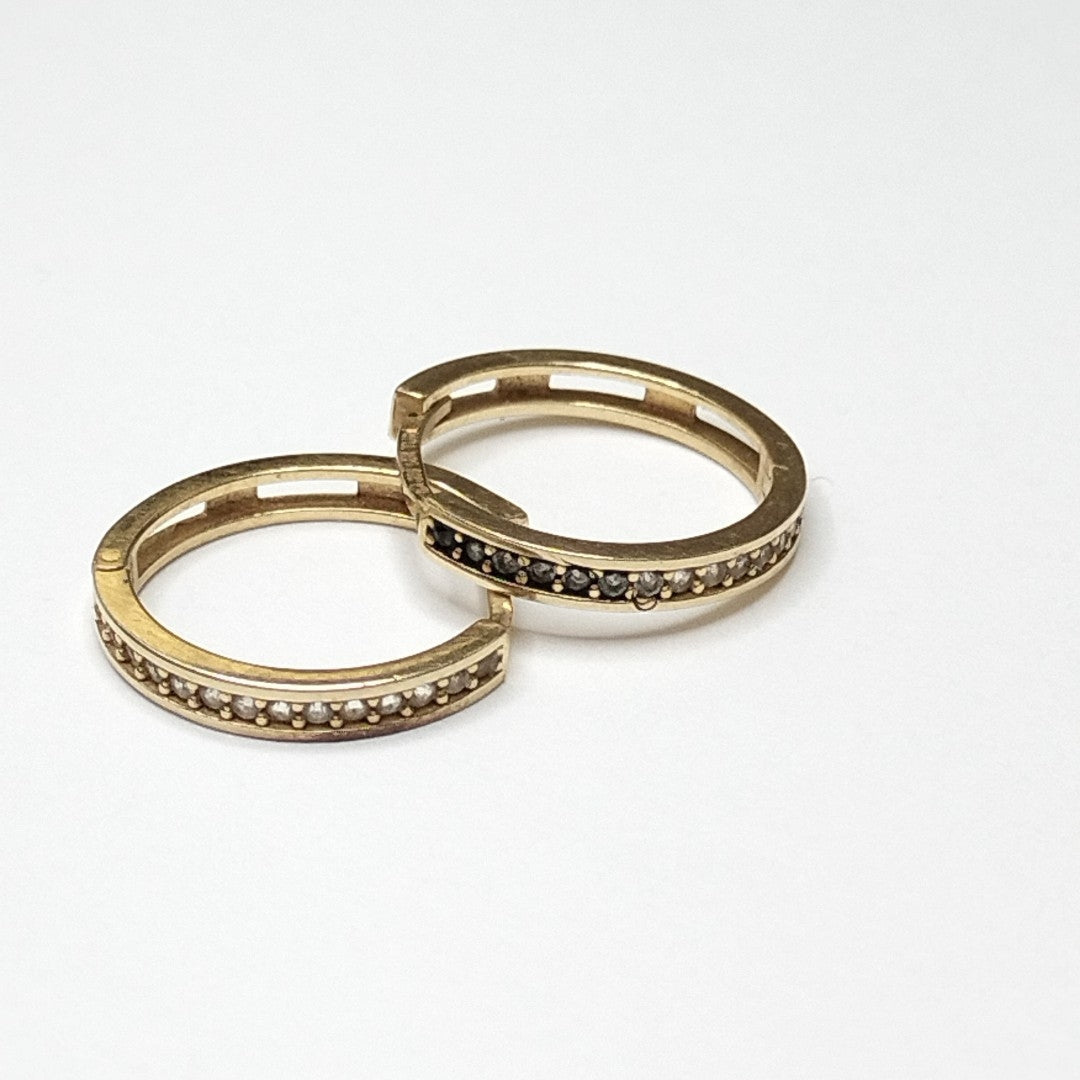 ARRACADAS PAR ORO 14 K 1,50 GRMS (SEMINUEVO)