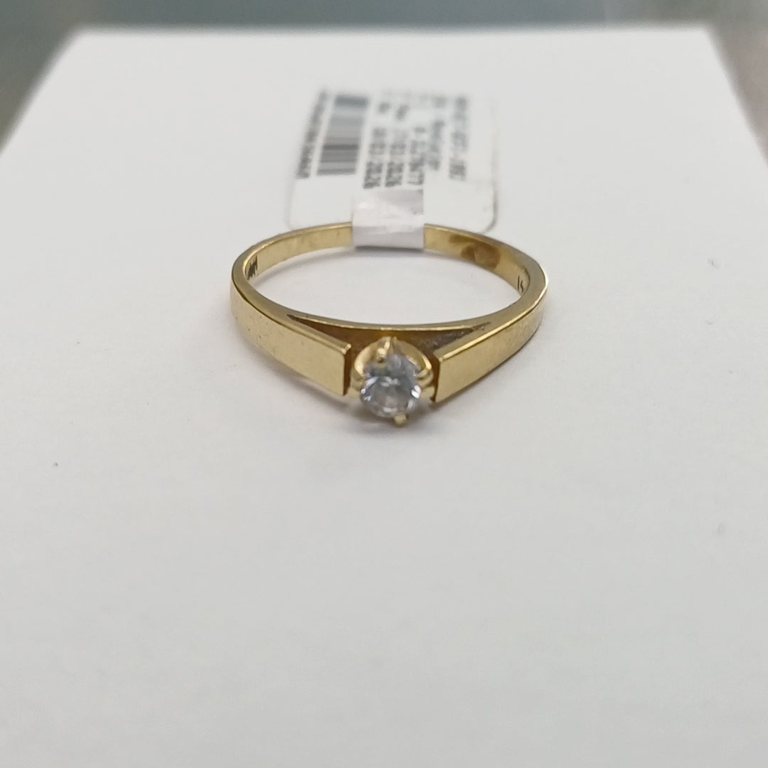 SOLITARIO ORO 14 K 2.6 GRMS (SEMINUEVO)