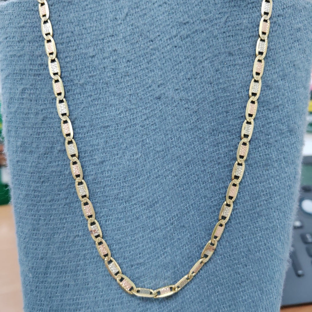 CADENA ORO COMBINADO 14 K 24,50 GRMS (SEMINUEVO)