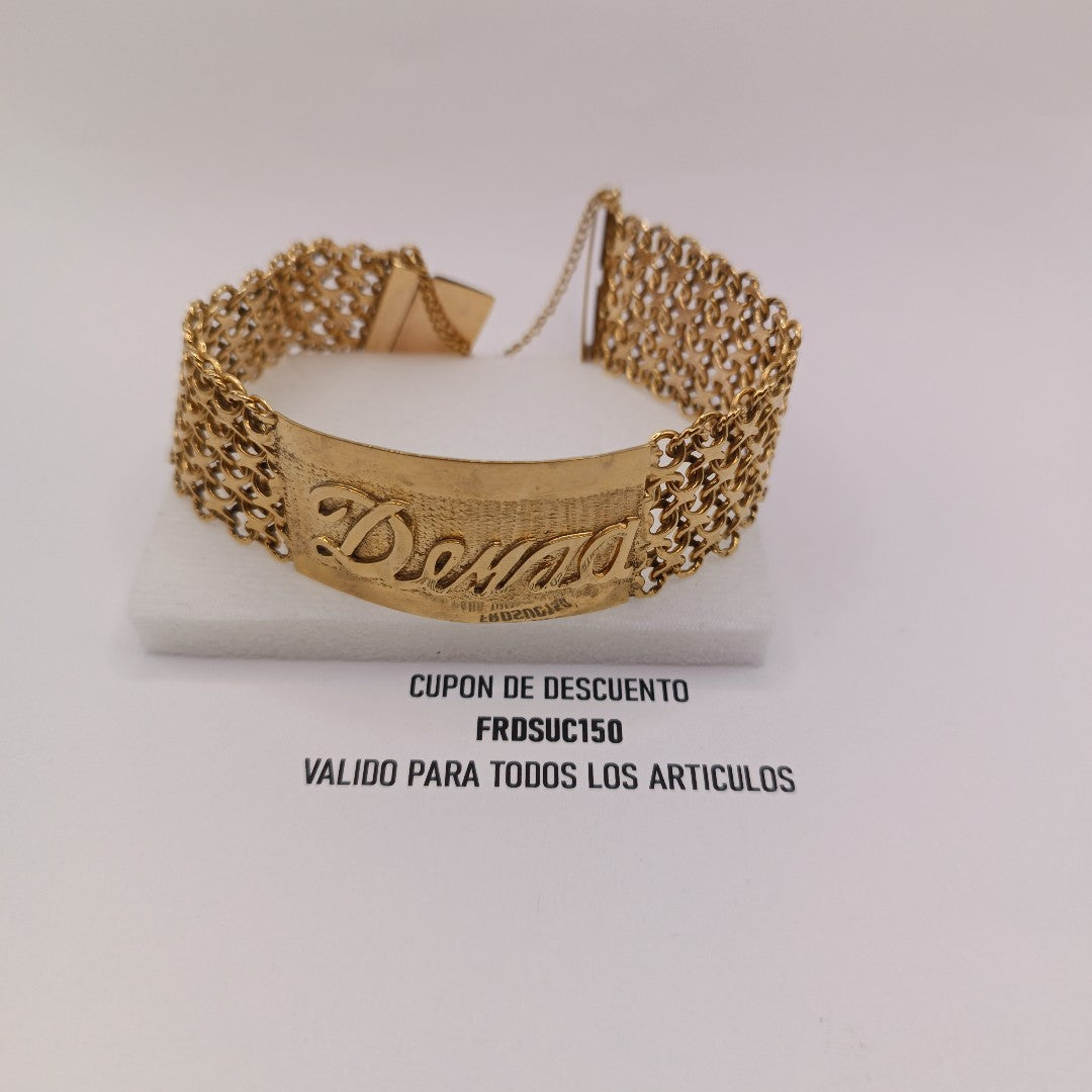 ESCLAVA ORO 8 K 45.3 GRMS (SEMINUEVO)