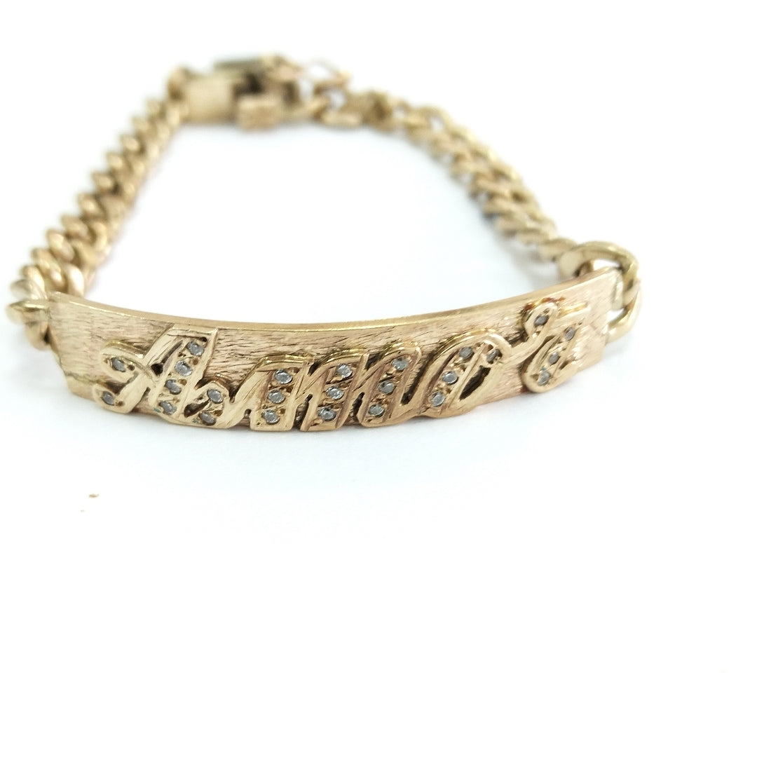 ESCLAVA ORO 14 K 20.2 GRMS (SEMINUEVO)