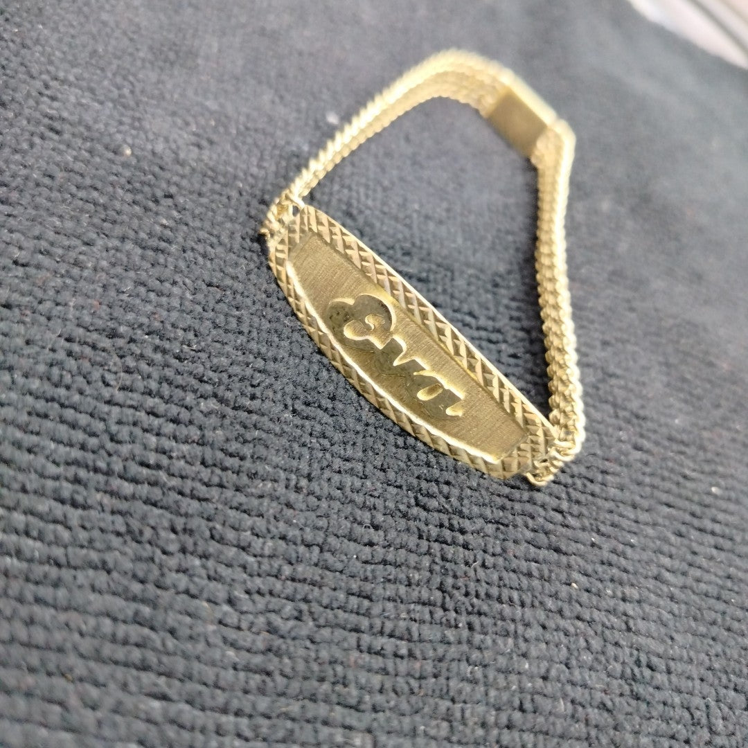 ESCLAVA ORO 10 K 16 GRMS (SEMINUEVO)