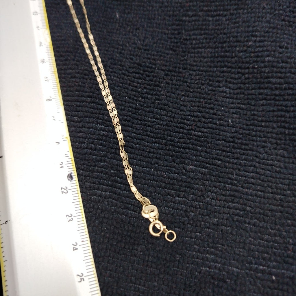 CADENA ORO COMBINADO 10 K 1.3 GRMS (SEMINUEVO)