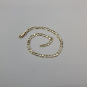PULSERAS TEJIDO 3X1 ORO 14K 18 CM 2.9 GR (NUEVO)
