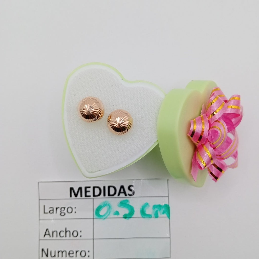 ARETES PAR ORO 14 K 1.5 GRMS (SEMINUEVO)
