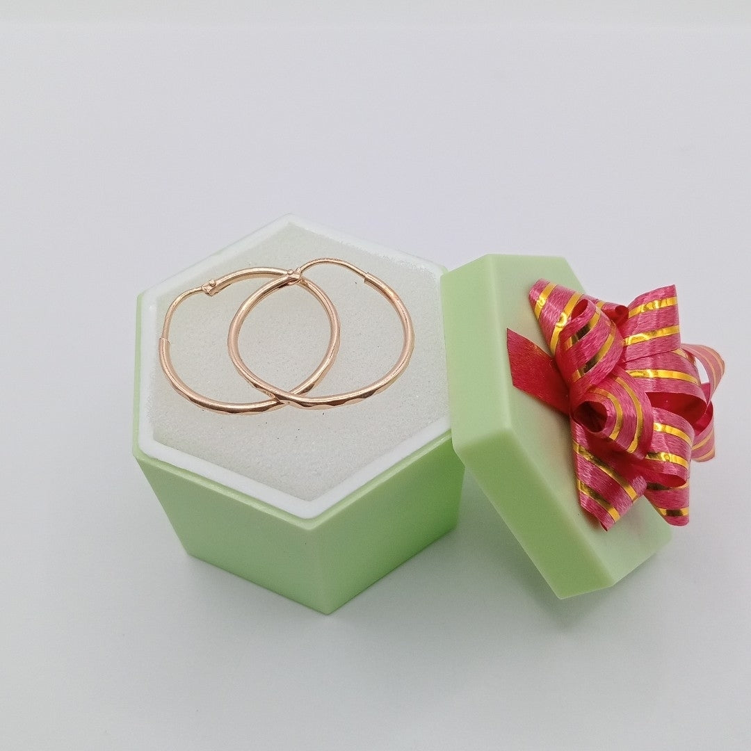 ARRACADAS PAR ORO 14 K 1,40 GRMS (SEMINUEVO)