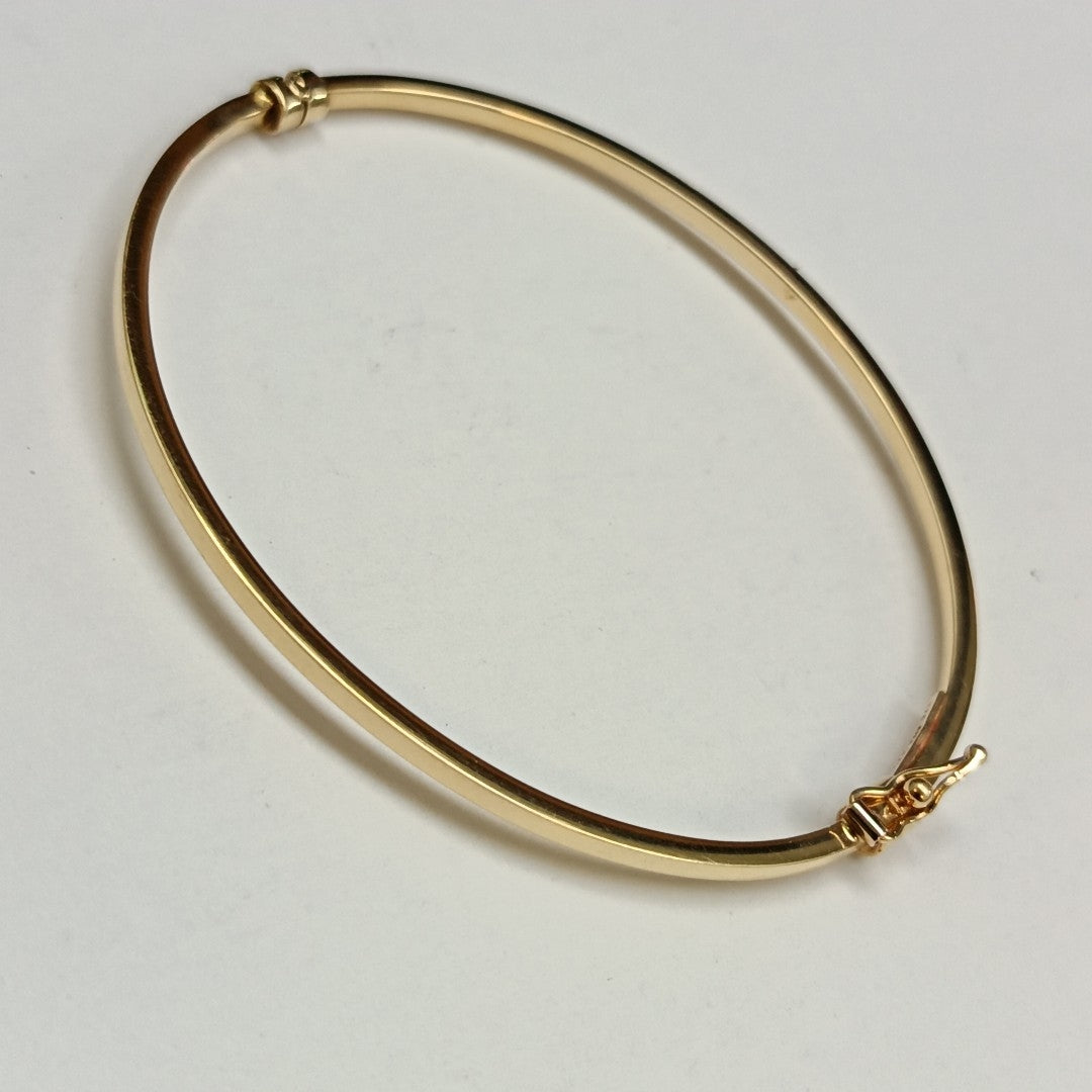 PULSERA RIGIDA ORO 14 K 3,20 GRMS (SEMINUEVO)