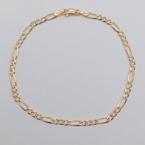 PULSERA ORO, RODIADO 14 K 3.3 GRMS (SEMINUEVO)