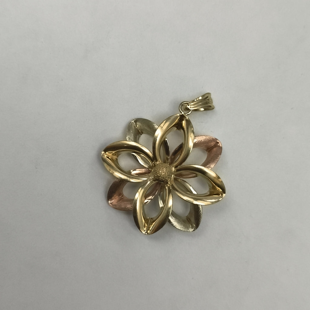 DIJE ORO COMBINADO 14 K 2.7 GRMS (SEMINUEVO)