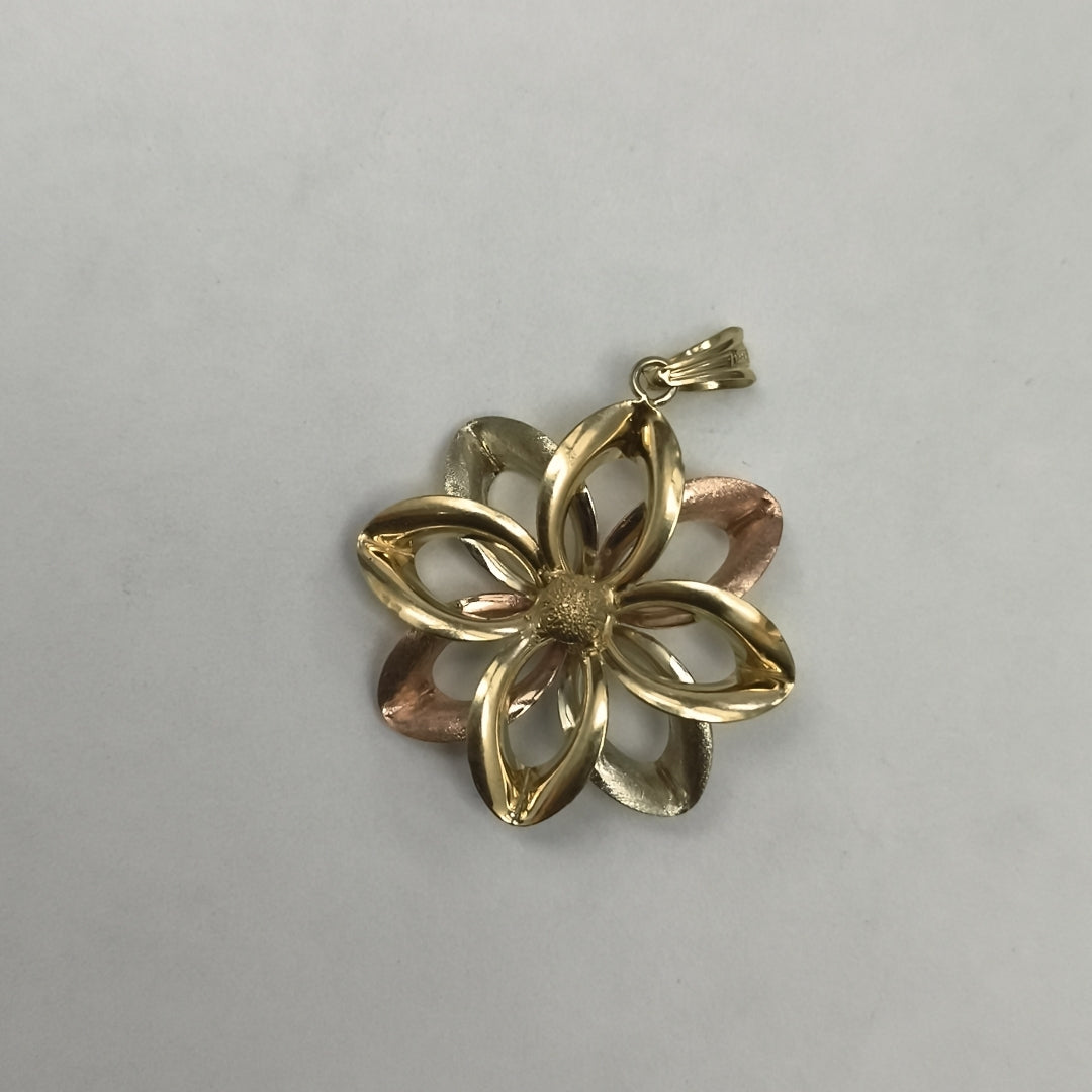 DIJE ORO COMBINADO 14 K 2.7 GRMS (SEMINUEVO)