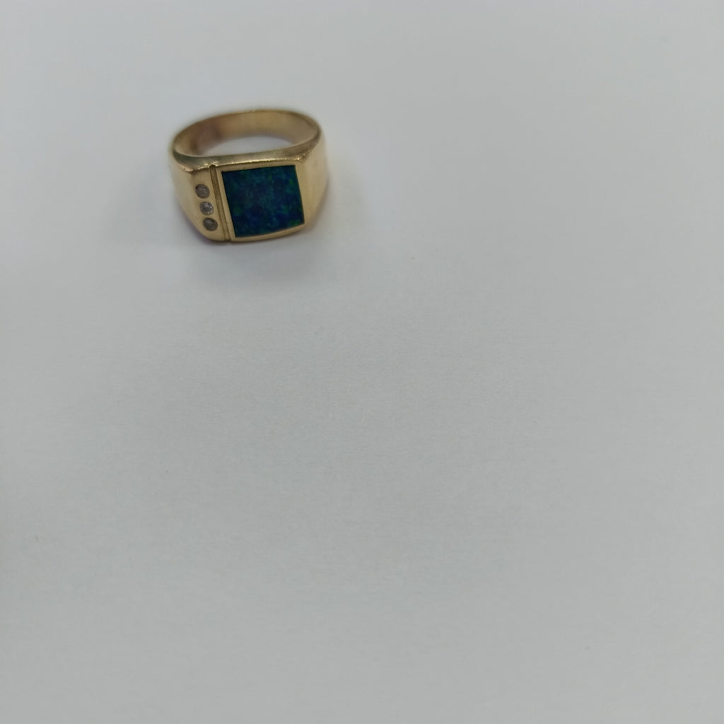 ANILLO ORO 14 K 8.3 GRMS (SEMINUEVO)