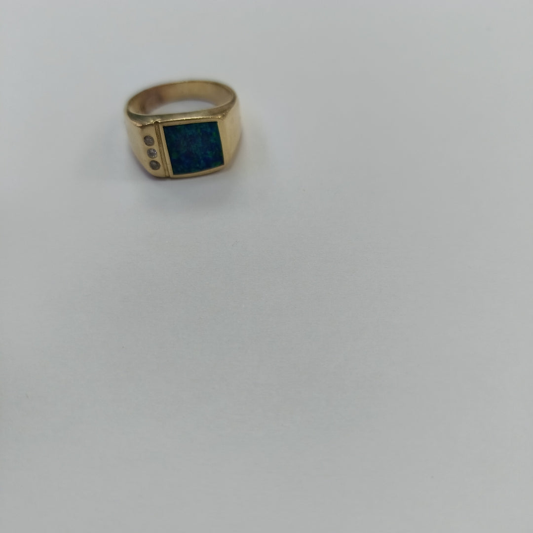 ANILLO ORO 14 K 8.3 GRMS (SEMINUEVO)