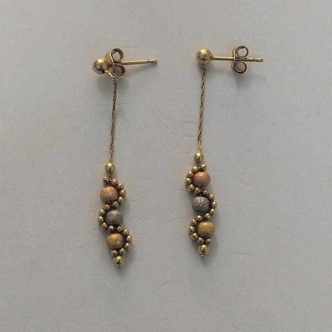 ARETES PAR ORO 14 K 1.5 GRMS (SEMINUEVO)