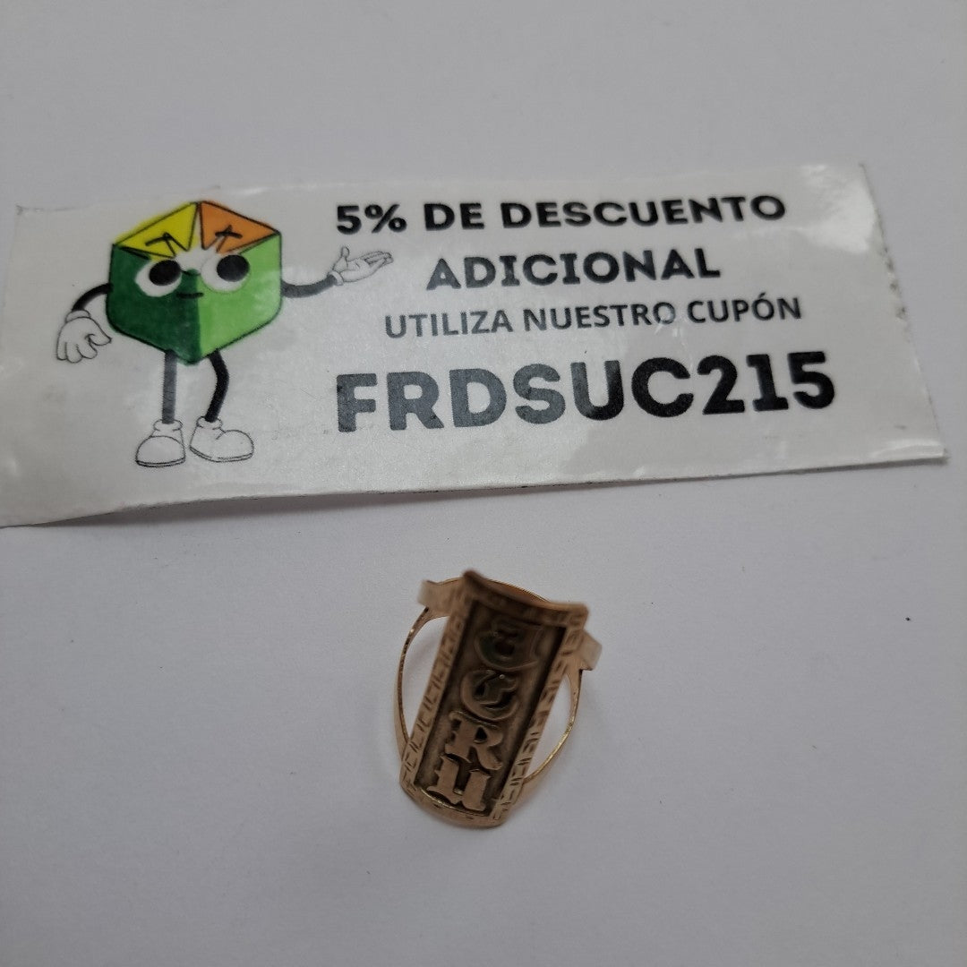 ANILLITO ORO 10 K 6.5 GRMS (SEMINUEVO)