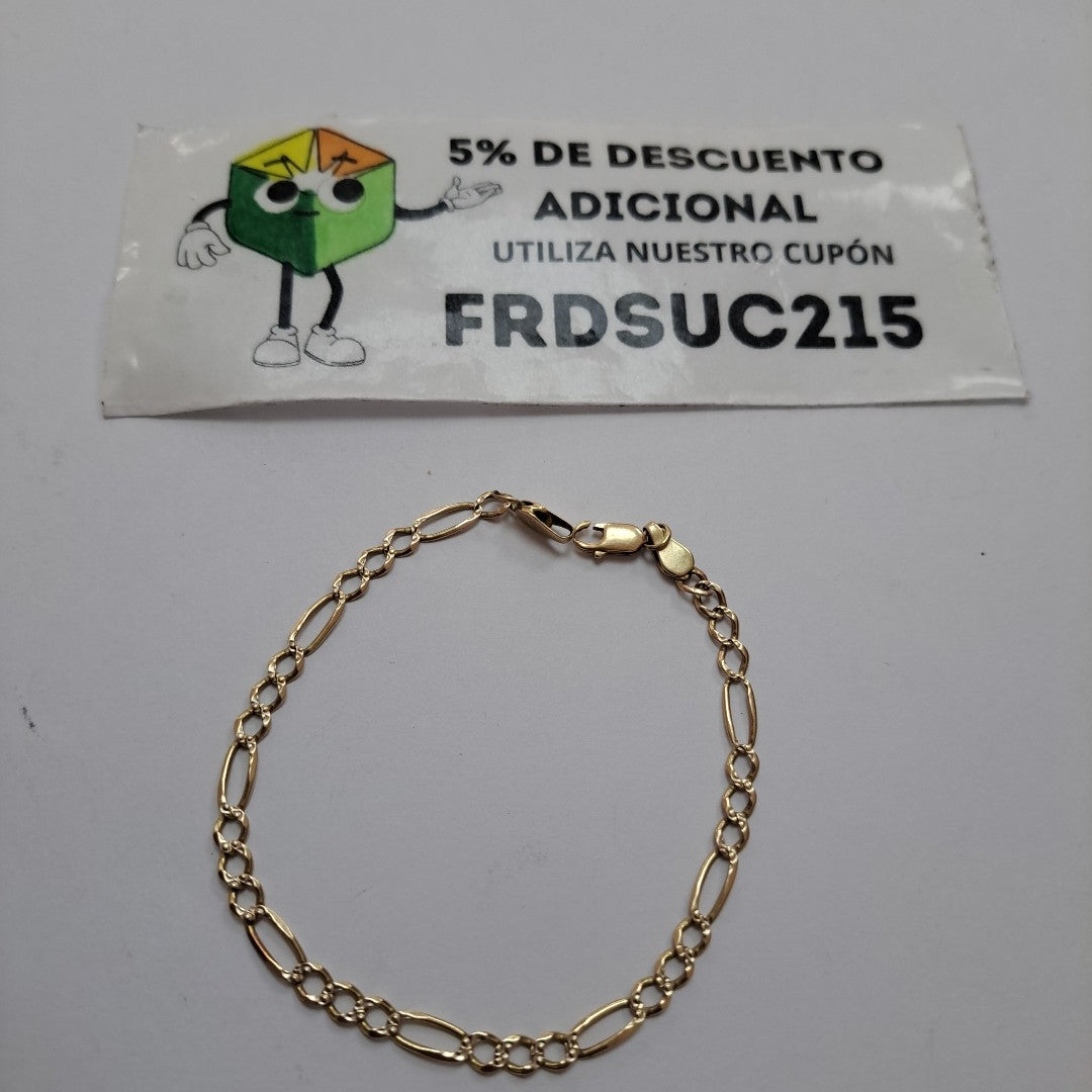 PULSERA ORO 14 K 3.9 GRMS (SEMINUEVO)