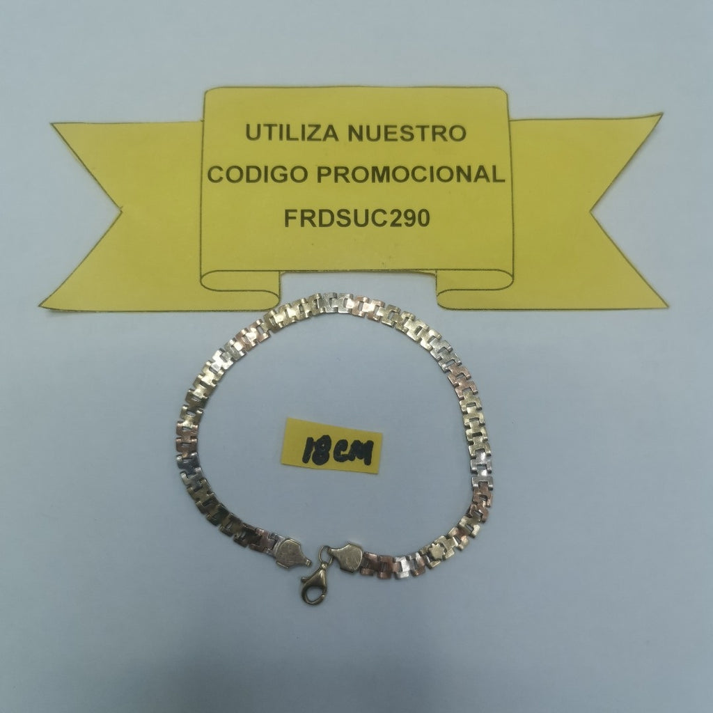 PULSERA ORO 14 K 3.9 GRMS (SEMINUEVO)