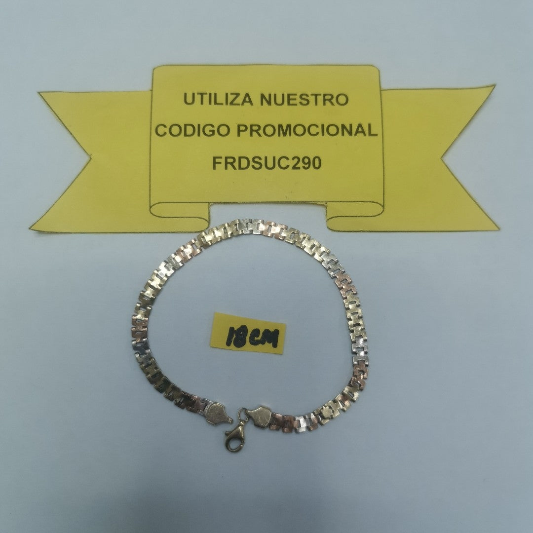 PULSERA ORO 14 K 3.9 GRMS (SEMINUEVO)