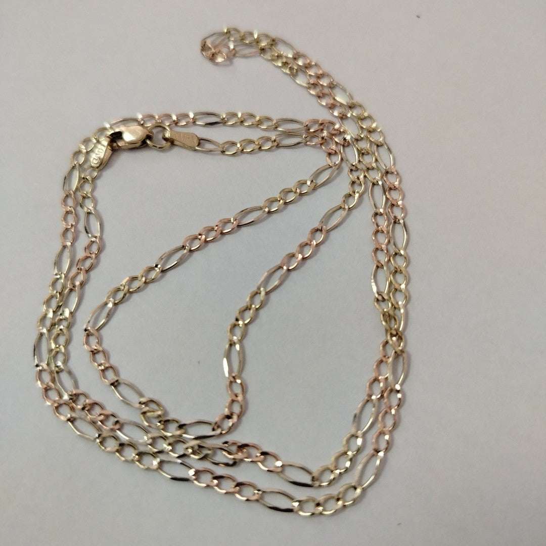 CADENA ORO, ORO COMBINADO 10 K 4.9 GRMS (SEMINUEVO)
