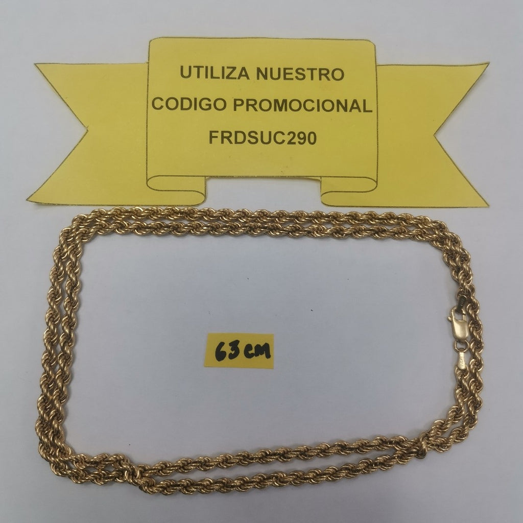 CADENA ORO 14 K 8.3 GRMS (SEMINUEVO)