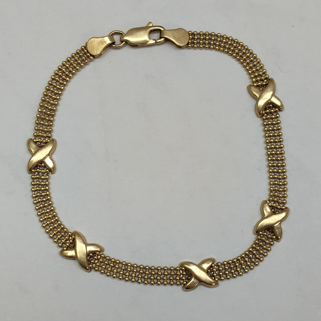 PULSERA ORO 14 K 3.9 GRMS (SEMINUEVO)