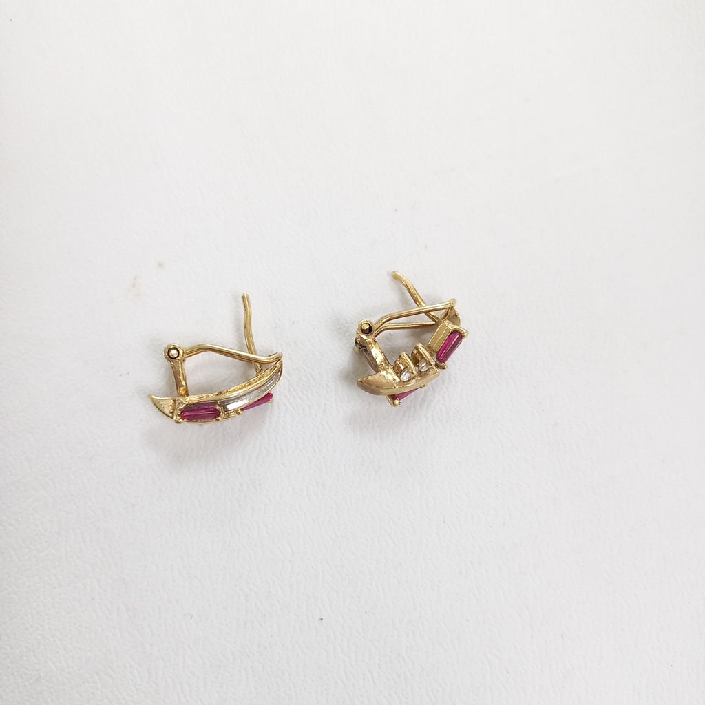 ARETES PAR ORO 10 K 3.4 GRMS (SEMINUEVO)