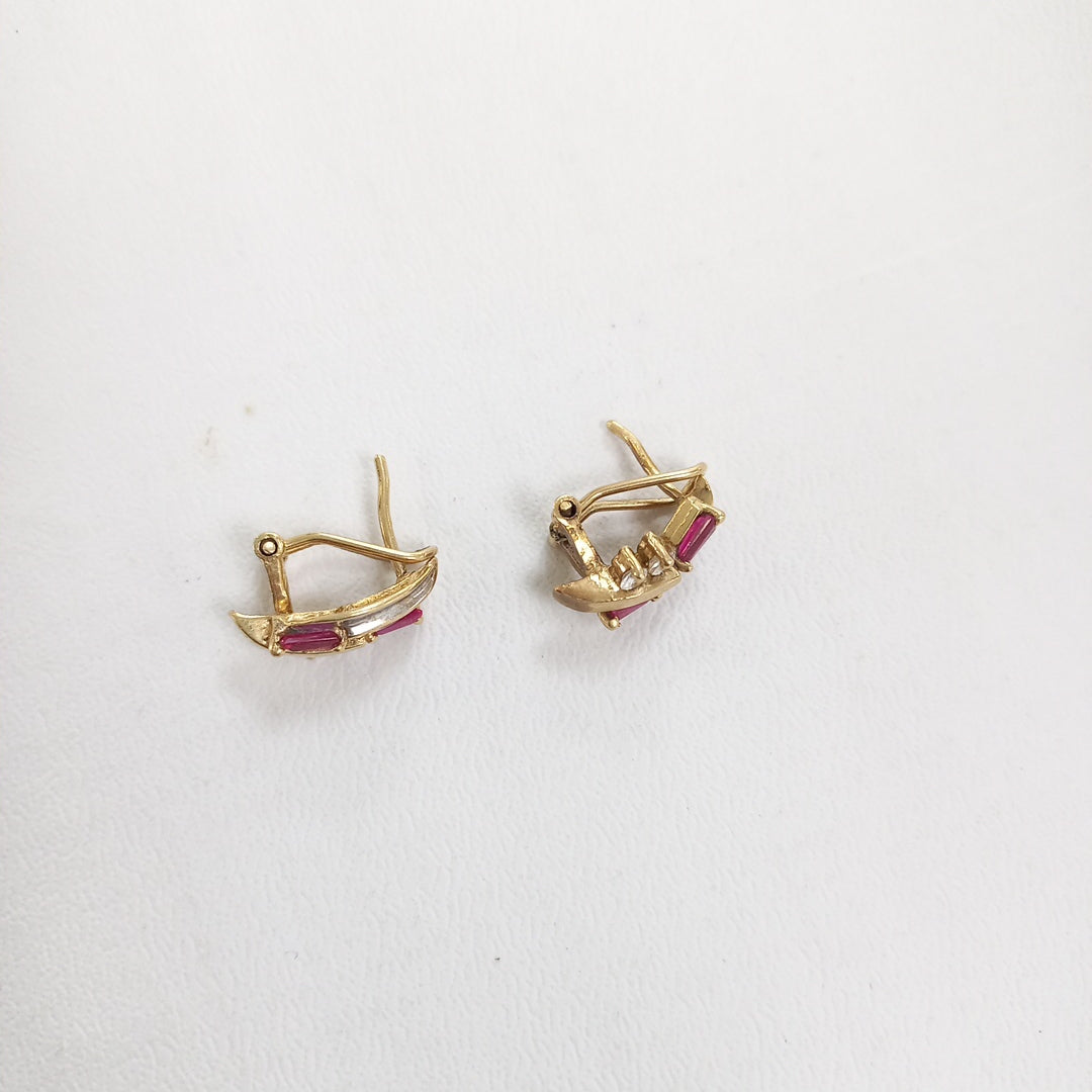 ARETES PAR ORO 10 K 3.4 GRMS (SEMINUEVO)