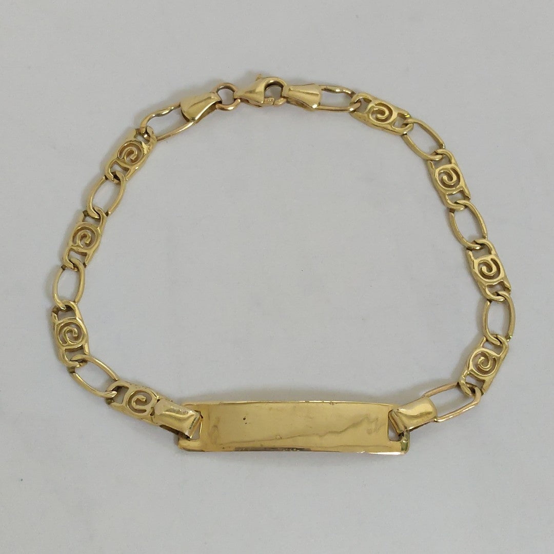 ESCLAVA ORO 14 K 4.9 GRMS (SEMINUEVO)