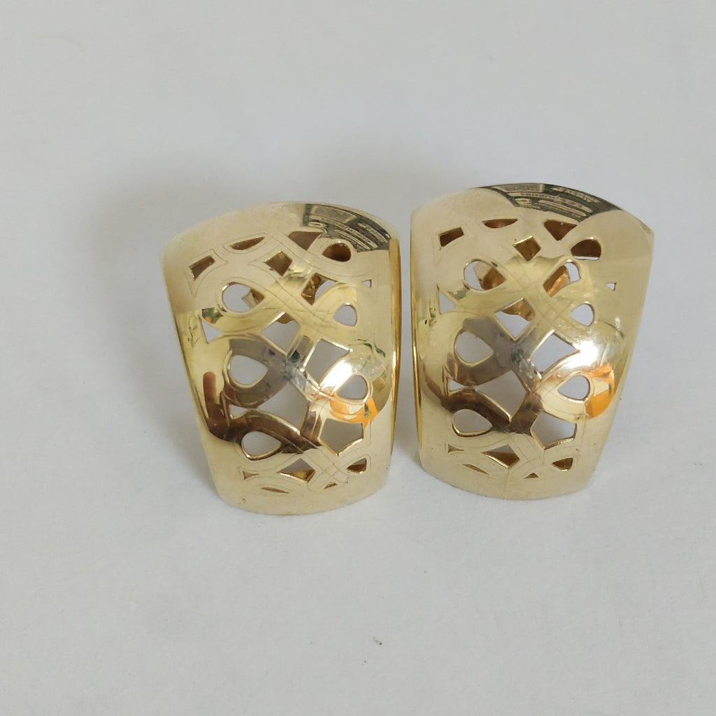 BROQUELES PAR ORO 14 K 2.7 GRMS (SEMINUEVO)