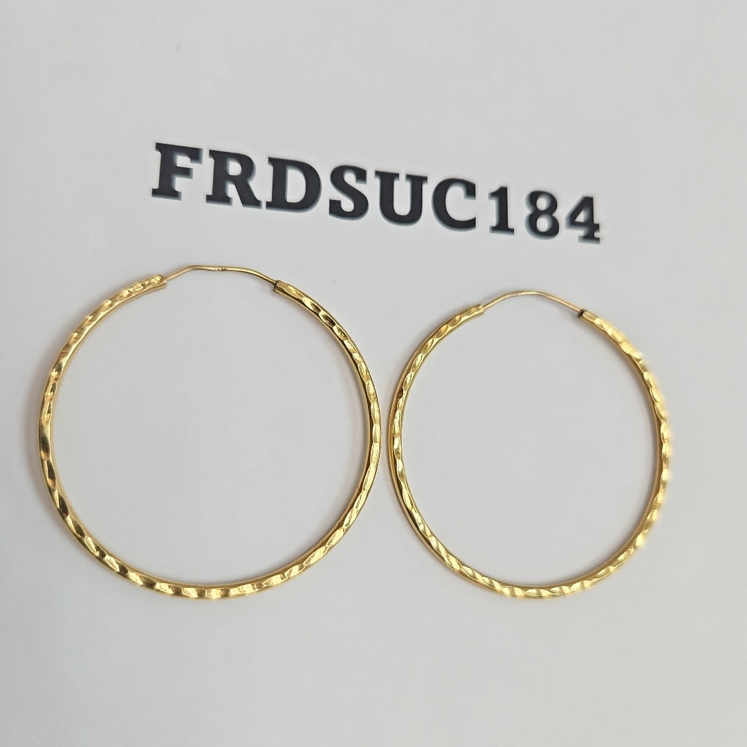 ARRACADAS PAR ORO 14 K 3,60 GRMS (SEMINUEVO)