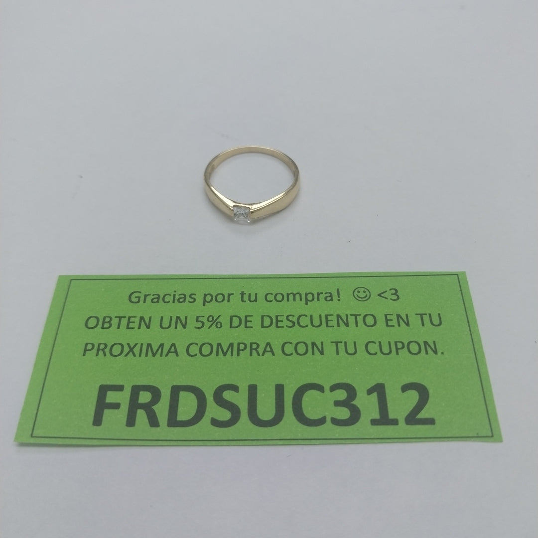 ANILLITO ORO 10 K 1.3 GRMS (SEMINUEVO)