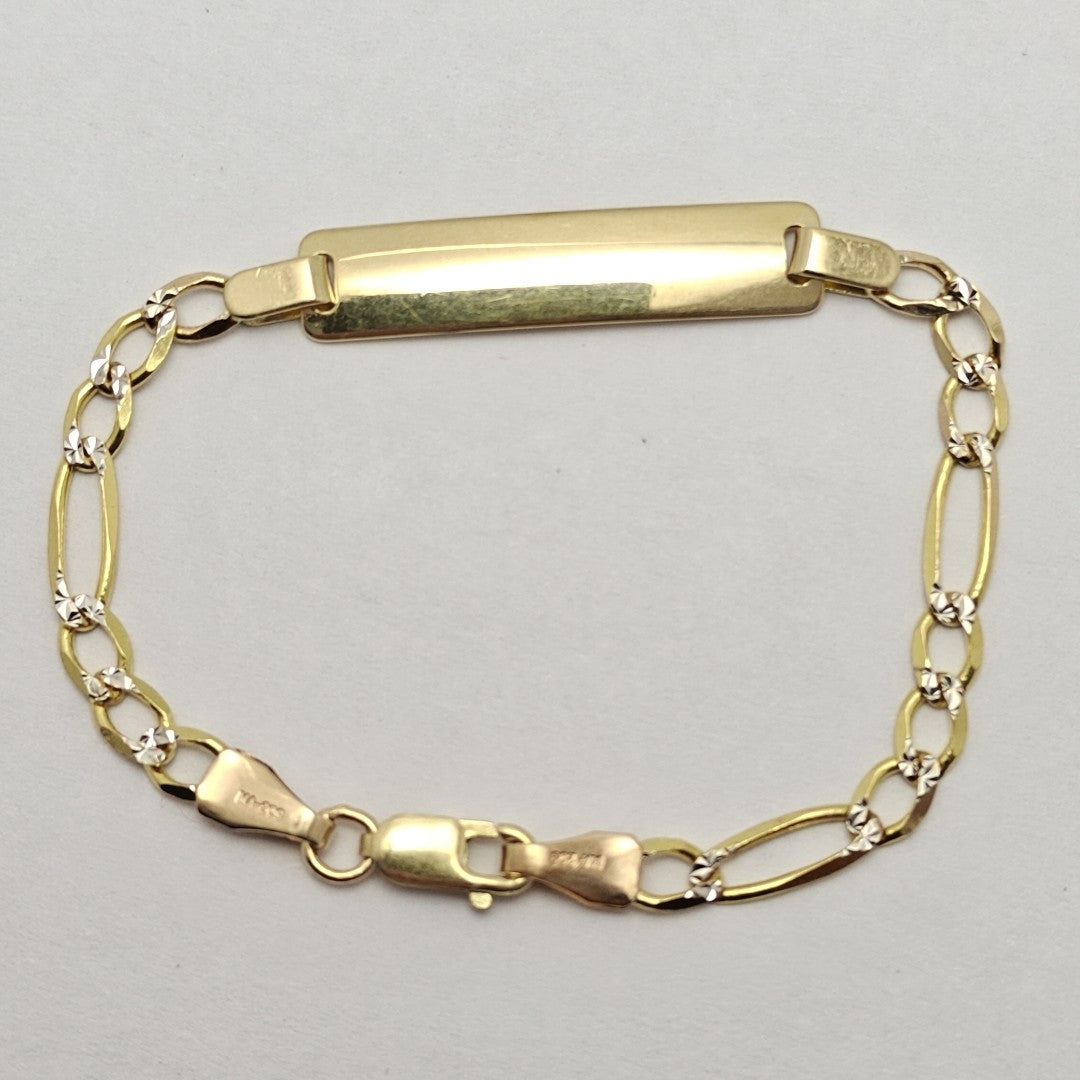 ESCLAVA ORO, ORO COMBINADO 14 K 2.8 GRMS (SEMINUEVO)